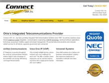Tablet Screenshot of connectusainc.com